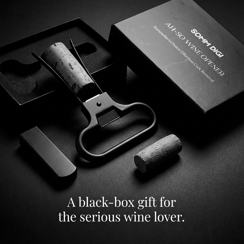 SOMM DIGI Ah-So wine opener gift-ready box — smart gift for wine collectors