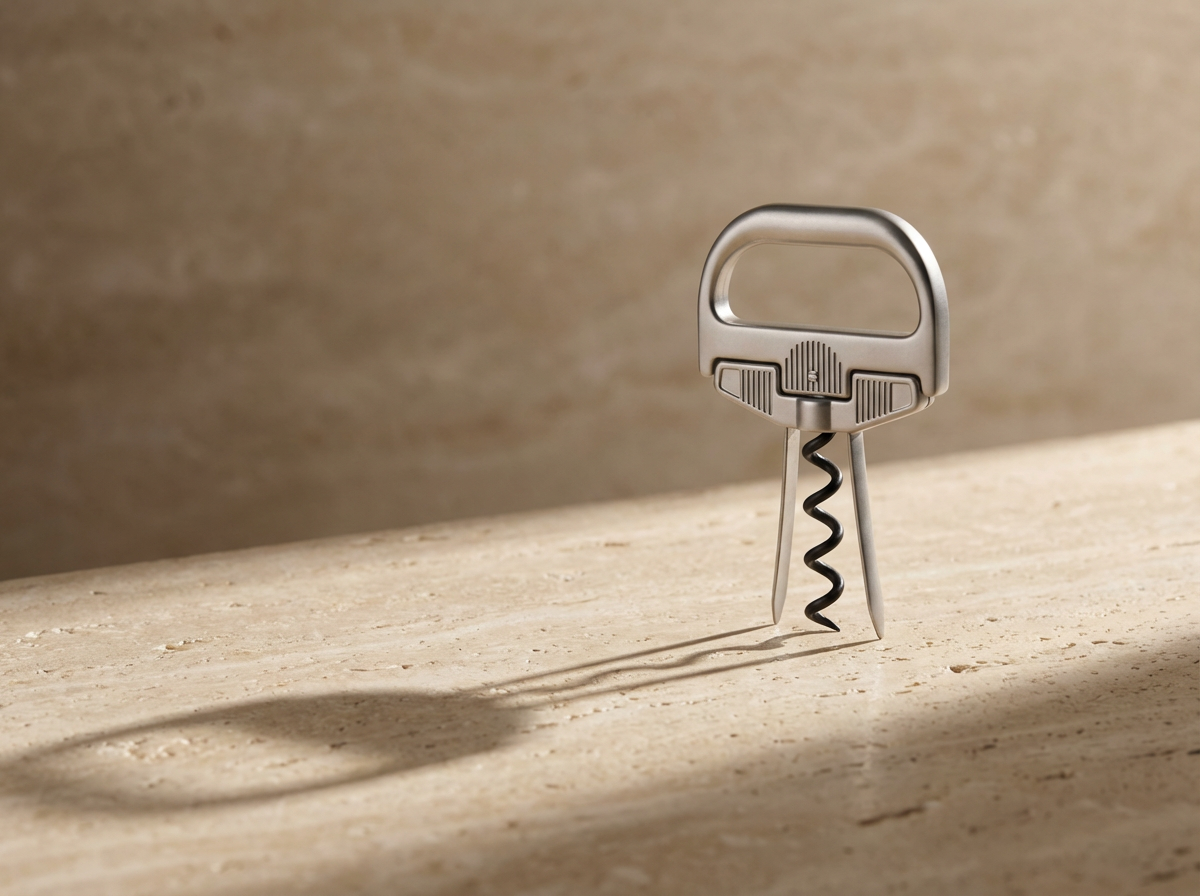 Durand Ah-So wine opener - world's best premium two-prong cork extractor for aged wines